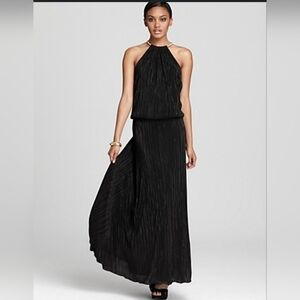 LAUNDRY by SHELLI SEGAL Ring Neck Blouson Dress Size 12